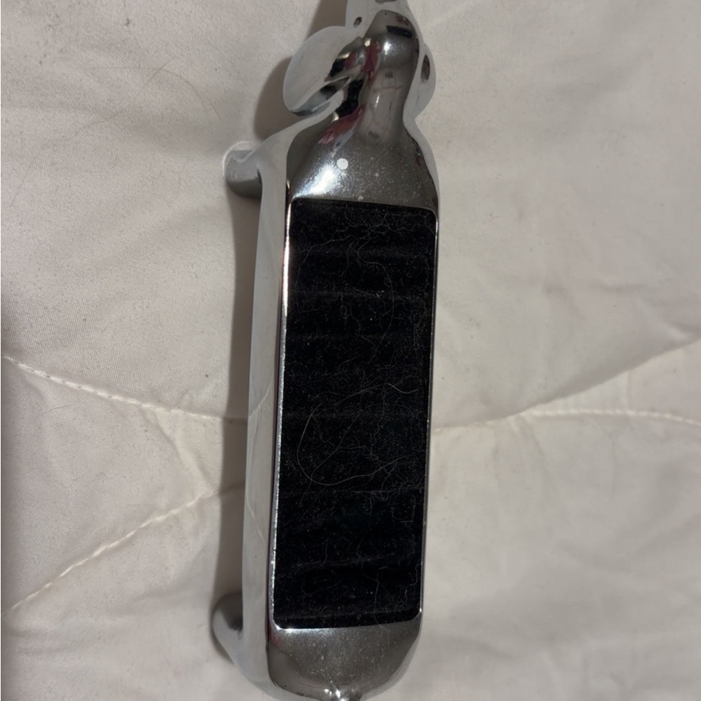 Silver and Black Dachsund Ring Holder